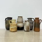 Set Of 6 Scheurich West Germany Vases , 1970S thumbnail 9