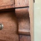 Oud Hollandse Eiken Ladenkast Commode Shabby Chic thumbnail 10
