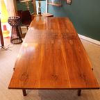 Vintage Uitschuifbare Eettafel, Jos De Mey 1960 thumbnail 13