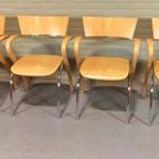 Set Van 4 Vintage Design Can Can Stoelen, Komplot thumbnail 10