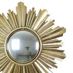 Gouden Zonnespiegel Sunburst Butler Convex Spiegel 37Cm thumbnail 5