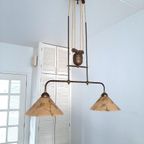 Dubbele Vintage Hanglamp Uittrekbare Katrollamp Plafondlamp thumbnail 11