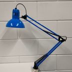 Retro Blauwe Schaarlamp Uit De Jaren 90 thumbnail 2