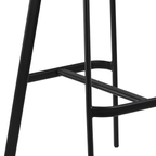 Sallinge Barkruk - Set Van 2 - Cognac Met Zwart Metalen Frame thumbnail 10