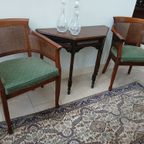 Set Van 2 Schuitema Jugendstil Armleuning Stoelen thumbnail 9