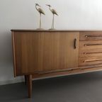 Vintage Teak Design Dressoir “Cortina” Van Nils Jonsson Voor Troeds Möbelfabrik In Bjärnum thumbnail 9