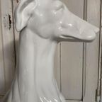 Italiaans Design Object: Greyhound, Keramiek, 74cm Hoog! thumbnail 8