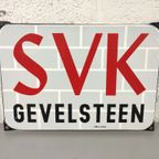 Emaille Bord Svk Gevelsteen 1961 thumbnail 3