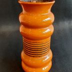 Orange Vase Alfred Klein Ceramic thumbnail 2