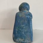 Blauw Sculptuur Beeld "de Knuffel" thumbnail 5