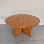 Vintage Massief Houten Uitschuifbare Eettafel Xl Design thumbnail 18