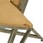 Unieke Design Stoel Kunstobject Handgemaakt Metaal Fluweel thumbnail 11