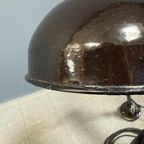 Vroege Rademacher Wandlamp Met Grote Emaille Kap thumbnail 17