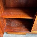 Vintage Houten Vitrinekast / Kast / Etagere thumbnail 3
