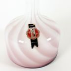 Empoli Glas - Av Hand - Opaline - Mondgeblazen - 50'S - Gevlamd - Swirl - thumbnail 5