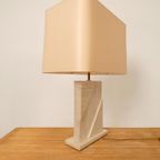 Mid Century Travertin Table Lamp thumbnail 14