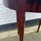 Strak Vintage Mahonie Tafeltje 72 Cm Hoog thumbnail 8