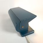 Gispen - H.W. Gispen - Cilinder Wandlamp - Metaal - Blauw - 1950'S thumbnail 2