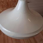 Vintage Space Age Design Pendel Lamp, Witte Hanglamp thumbnail 7