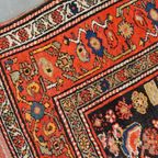 Vintage Oud Vloerkleed Handgeknoopt En In Oosterse Stijl Met Prachtige Kleuren 228x114cm thumbnail 3