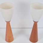 Set 2 Postmodern Lucitalia Kri-Ton Tafellamp S. Asahara ‘90 thumbnail 6