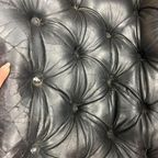 Vintage Chesterfield Fauteuil / Schommelstoel / Loungestoel thumbnail 13