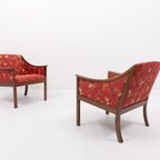 Pair Of Elegant Armchairs By Ole Wanscher For P. Jeppensen, 1960’S Denmark thumbnail 4