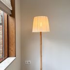 Vintage Houten Vloerlamp Van Gb Solbackens Svarveri Uit Zweden thumbnail 8