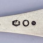 Antiek Zilver Botermesje Uit 1923, 15,5 Cm Lang Reliving thumbnail 6