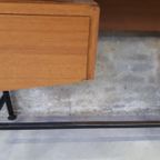 Vintage Bureau Laptop Tafel Smal Bureautje Kinderbureau Balie Werktafel Toonbank thumbnail 9
