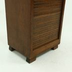 Art Deco Tambour Door Cabinet 1920s thumbnail 11