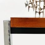 Deens Design Salontafel Teak Chroom Mid-century thumbnail 11