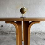 Half Dining Table - Magnus Olesen (Light Grey) 판매가 회원공개 Bent Beechwood Dining Table Magnus Olesen thumbnail 7