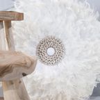 Bazar Bizar | De Coastal Juju Muurdecoratie - Wit - L thumbnail 5