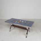 Tegeltafel Met 21 Tegels, Gesigneerd ''Ledu'' thumbnail 15