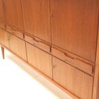 Groot Vintage Teak Highboard Gemaakt In De Jaren ’60 thumbnail 8