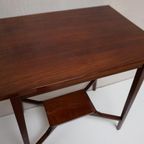 Art Deco/nouveau Bijzettafel In Mahoniehout thumbnail 4