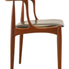 Set Van 6 Johannes Andersen Voor Uldum Stoelen Vintage Eetkamerstoelen thumbnail 11