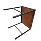 Bijzettafel - Stijl Van Pastoe - Bijzettafel - Fineer - Metaal - Holland - 1960S thumbnail 6