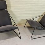 Set Van 2 Vintage Carl Ojerstam Villstad Fauteuils thumbnail 8