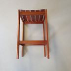6 X Stool Meranti 70s. Height 71 Cm / Wide 42 Cm / Depth 40 Cm thumbnail 12