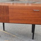 Vintage Mid Century Kastje Dressoir Sideboard Wandmeuble thumbnail 3
