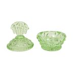 Groene Kristallen Toiletset Boudoirset Art Deco Stijl Parfum thumbnail 6