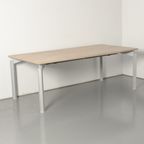Bulo H2O Bureau, Bladkleur Naar Keuze, 200X100 Cm, Hoogte Instelbaar Onderstel thumbnail 2