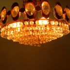 Vintage Kroonluchter Palwa Palme Walter Lamp Hanglamp 60S thumbnail 6