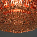 Carl Thore Lamp | Glas | 1972 | Oranje Accent | Vintage Hanglamp | Scandinavisch Design | Halverw thumbnail 6