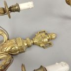 Duo Verguld Bronzen Louis Xvi Wandlampen thumbnail 9