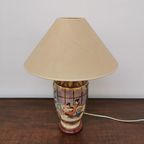 Vintage Authentieke Chinese Vaaslamp, Schemerlamp Tafellamp Porselein thumbnail 5