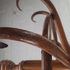 Antieke Staande Thonet Kapstok Met Parapluhouder thumbnail 11