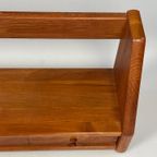 Vintage Wandplank Met Lades, Dyrlund, Massief Teak, Denemarken 1970'S thumbnail 5